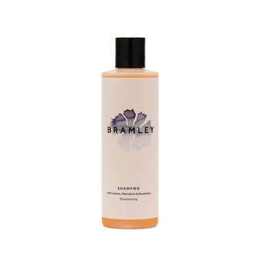 BRAMLEY Shampoo, 250ml   Lemon, Mandarin and Rosemary Essential Oils   Natural Hair Wash   Suphate Free   Cleanses &amp; Softens   Vegan &amp; Cruelty Free