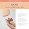 HAAN Carrot Kick Hand Cream Nourishing Moisturizer for Dry, Cracked Hands - 96% Natural Ingredients, 1 of Each 1.69 fl.oz. &amp; Refill Bag - 5.07 fl.oz.