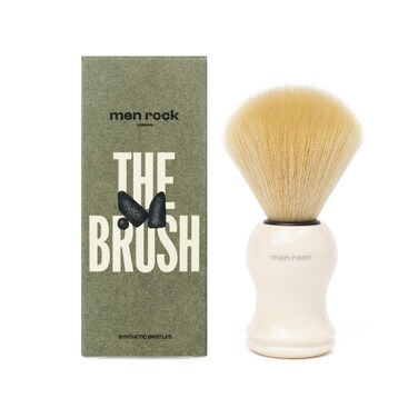 Synthetic Shaving Brush by Men Rock for Men - 1 Pc Brush