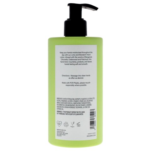 SpaceNK Beauty Space Hand Lotion - Lime and Mandarin for Unisex - 11.8 oz Hand Lotion