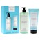 SpaceNK Beauty Space Body Duo - Sea Salt and Waterlily for Unisex - 2 Pc 16.91oz Body Wash, 6.76oz Body Lotion