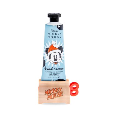 MAD Beauty Disney Mickey Mouse Moisturizing Hand Cream, Toasted Marshmallow Fragrance, Body Care, Wind-Up Base, Gift, Jingle All The Way Collection