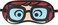 Mad Beauty Scooby Doo Velma Sleep Mask   Great Novelty Gift for Women, Adults, and Kids   Comfortable and Washable   Practical and Fun Sleep Accessory