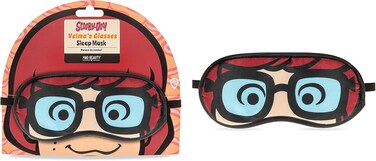 Mad Beauty Scooby Doo Velma Sleep Mask   Great Novelty Gift for Women, Adults, and Kids   Comfortable and Washable   Practical and Fun Sleep Accessory