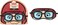 Mad Beauty Scooby Doo Velma Sleep Mask   Great Novelty Gift for Women, Adults, and Kids   Comfortable and Washable   Practical and Fun Sleep Accessory