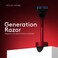 Bolin Webb Generation Razor and Stand in Red. Fitted with Gillette Fusion5 Blade. Luxury Razor for Men.