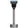 Bolin Webb Generation Razor and Stand in Graphite. Fitted with Gillette Fusion5 Blade. Luxury Razor for Men.