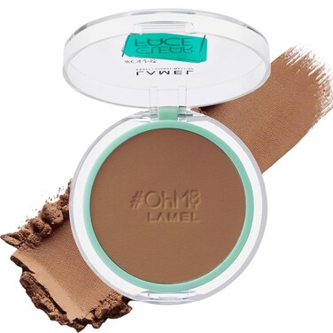 Lamel OhMy Clear Face Powder - Light Natural Coverage &amp; Suet Control - Cruelty Free - Warm Beige N.407