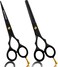 BEAUTICONE Hair Cutting &amp; Thinning Scissors Set   6.5 Inch Stainless Steel Barber Scissors   Hairdressing Scissors for Salon   Smooth &amp; Sharp Edge Blades, Razor Edge - for Men &amp; Women (Black Set of 2)