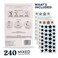 LivaClean 240 CT Neutrals Pimple Patches for Face w/Salicylic Acid &amp; Tea Tree, Hydrocolloid Acne Patches Cute Star Pimple Patch for Healing, Cute Face Stickers, Zit Patch