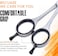 Classy M Hair Cutting Scissors Professional - Left &amp; Right Handed Hair Trimming Scissor with Comb (Razor Sharp) Stainless Steel Barber HairCut Scissors for Men Women &amp; Children - Pro Hair Cutting Tool