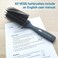Vess Professional Hair Blow Brush Pro-2000 Ceramic 9 rows Wide Type-English Instruction Manual-Made in Japan