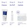 KORRES   Greek Yoghurt Hydration Boost Trio set   Foaming Cream Cleanser, Eye Gel &amp; Gel-cream