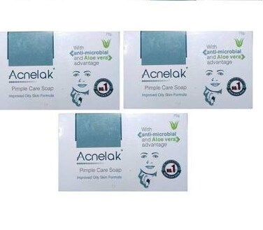 ACNELAK PIMPLE CARE SOAP..(PACK OF 3)