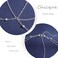 Boho Head Chain Jewelry Layered Headpiece Bead Hair Chain Wedding Festival Hair Accessories for Women and Girls