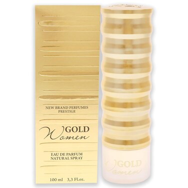 New Brand Perfumes Gold EDP Spray Women 3.3 oz (sem numero)