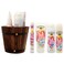 Cuba La Vida for Women - 4 Pc Gift Set 3.3oz EDP Spray, 1.17oz EDP Spray, 6.6oz Body Spray, 6.6oz Body Lotion