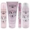 Cuba Victory for Women - 4 Pc Gift Set 3.3oz EDP Spray, 1.17oz EDP Spray, 6.6oz Body Spray, 6.6oz Body Lotion