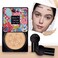 Mushroom Head Air Cushion CC Cream Foundation, Beauty Cream Exo Too BB Cream, Moisturizing, Long Lasting, Matte Concealer, Light Weight, WaterProof Liquid Foundation with 2PCS Mushroom Head