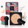Mushroom Head Air Cushion CC Cream Foundation, Beauty Cream Exo Too BB Cream, Moisturizing, Long Lasting, Matte Concealer, Light Weight, WaterProof Liquid Foundation with 2PCS Mushroom Head