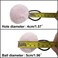 2pcs Hair Tie, Pom Pom Elastic Hair Tiles Flurry Ball Hair Ponytail Holder, Faux Rabbit Fur Hair Accessories, White, 2 Count