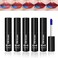 5 Colours Peel Off Lip Gloss,Long Lasting Lip Tint,Peel Off Lip Stain Lip Tattoo Stain,Tattoo Magic Color Peel Off Lip Tint,Matte Lipstick Waterproof Lip stain for Womens Girls