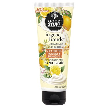 Good Stuff In Good Hands Hygiene Moisturising Hand Cream with Lemongrass, Rooibos &amp; Ginger 2.5 Fl Oz