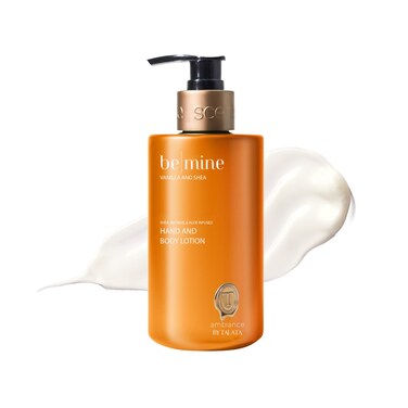 Hand and Body Lotion - Plant-Based, Enriched with Baobab Oil, Shea Butter, Aloe Vera - 4 Scent Variations - 10 Fl Oz (10 Fl Oz, Vanilla &amp; Shea - BE MINE)