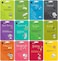 Celavi Essence Facial Sheet Face Mask Variety Set Classic Authentic Korean Moisturizing Skincare (Variation 1, 12 Count (Pack of 2))