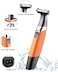Electric Razor, Beard Trimmer Men, Waterproof Beard Grooming,Cordless USB Rechargeable Body Groomer and Hair Remover for Eyebrow, Beard Facial&amp; Body Hair for Men and Women
