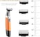 Electric Razor, Beard Trimmer Men, Waterproof Beard Grooming,Cordless USB Rechargeable Body Groomer and Hair Remover for Eyebrow, Beard Facial&amp; Body Hair for Men and Women