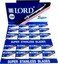 100 Lord Super Stainless Double Edge Safety Razor Blades