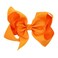 Hair Clips Boutique Hair Bows Alligator Clip for Women Girl Hairpin 6 Inch Large Cheer Bow Clip Handmade Bowknot Barrettes Hair Accessories TSFJ02 (Orange)
