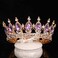 FORSEVEN Queen Crown Rhinestone Wedding Crowns and Tiaras for Women Costume Party Hair Accessories Princess Birthday Crown Crystal Bridal Crown