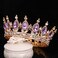 FORSEVEN Queen Crown Rhinestone Wedding Crowns and Tiaras for Women Costume Party Hair Accessories Princess Birthday Crown Crystal Bridal Crown