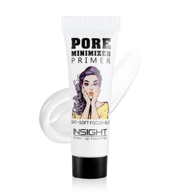 Insight Cosmetics Pore Mnimizer Primer  Primer For Face Makeup   Pores and Fine lines minimizer   Hydrating and moisturising   Infused with Aloe Vera   Silk Matte Finish (10 ml)