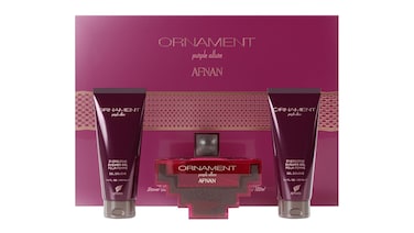 Afnan Ornament Purple Allure Perfume Gift Set for Women &ndash; Eau De Parfum 100ml + Body Lotion 100ml + Shower Gel 100ml