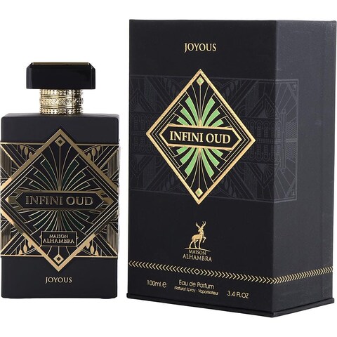 Maison Alhambra Infini Oud Joyous for Unisex - 3.4 oz EDP Spray