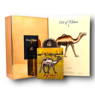 Lattafa Pride Art of Nature I for Unisex Eau de Parfum Spray, 3.4 Ounce / 100 ml