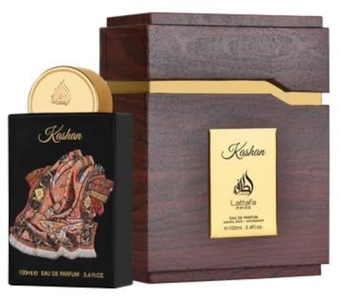 Lattafa Pride Kashan for Unisex Eau de Parfum Spray, 3.4 Ounce / 100 Ml