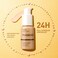 PHOERA Foundation Makeup, Flawless Soft Matte Oil Control Liquid Foundation, Full Coverage Mattle Oil-Control Concealer for Older Women, Great Choice For Gift (#103 Warm Peach)