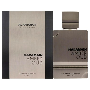Al Haramain Amber Oud Carbon Edition - Cologne for Men - Long Lasting Perfume for Men - Arabian Perfume - Men's Cologne - Oud Perfume - 3.4 oz