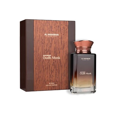 Al Haramain Oudh Musk - Cologne for Men - Arabian Perfume - Long Lasting Fragrance - Arabic Perfume - Eau de Parfum - 3.33 oz EDP Spray