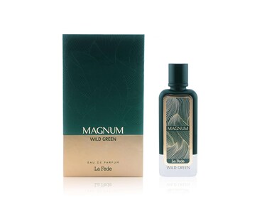La Fede Magnum Wild Green Arabian Perfume for Men 100ML (3.4 OZ) ,Eau De Parfum Spray, Long Lasting Perfume, Enjoy the Luxurious &amp; Sophisticated Fragrance With Fruity Scent for All Occasions
