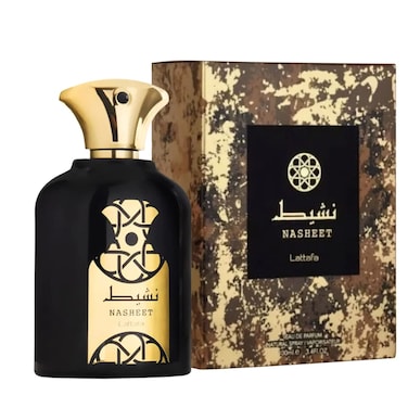 Lattafa Perfumes Nasheet EDP - Eau De Parfum 100ml(3.4 oz) Unisex   Guaiac Wood, Nutmeg, Sandalwood
