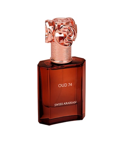 Swiss Arabian Oud 74 - Luxury Products From Dubai - Long Lasting, Addictive Personal EDP Spray Fragrance - Seductive Signature Aroma - 1.7 Oz