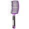 Hairstreaq Detangling Brush, Wet Dry Detangler Hair Brushes, Vented Detangling Brush, Fast Drying Styling Massage Hairbrush for Women &amp; Kids&rsquo; Long, Thick, Thin, Curly &amp; Tangled Hair (Purple)