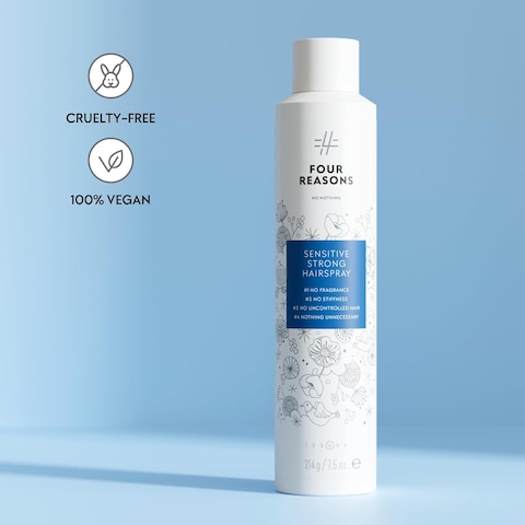 No nothing Sensitive Strong Hairspray &ndash; Fragrance-Free Finishing Spray - Unscented Strong Hold Hairspray with Flexible Hold for Styling w/Humidity Protection - Hypoallergenic &ndash; 7.5 oz