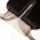 4x4 Middle Part Lace Closure Straight Human Hair 8A Brazilian Virgin Hair With Baby Hair 130% Density Natural Color 12inch