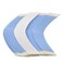 Wig Tape Strips 36 Pieces Double Sided Bonding Clear Adhesive Tape for Lace Wig Toupee Hairpiece(A Contour)